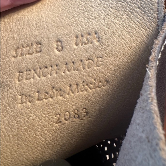 BED STU Cambridge
Perforated Distressed Tall Leather Moto Biker Boots - Picture 7 of 7